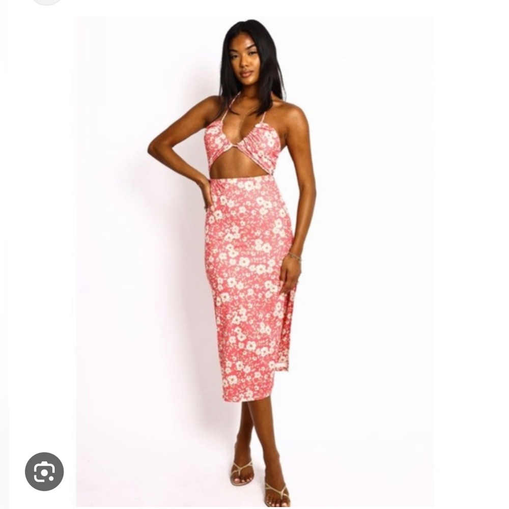 RESA Nikki dress in Guava (the pink one)